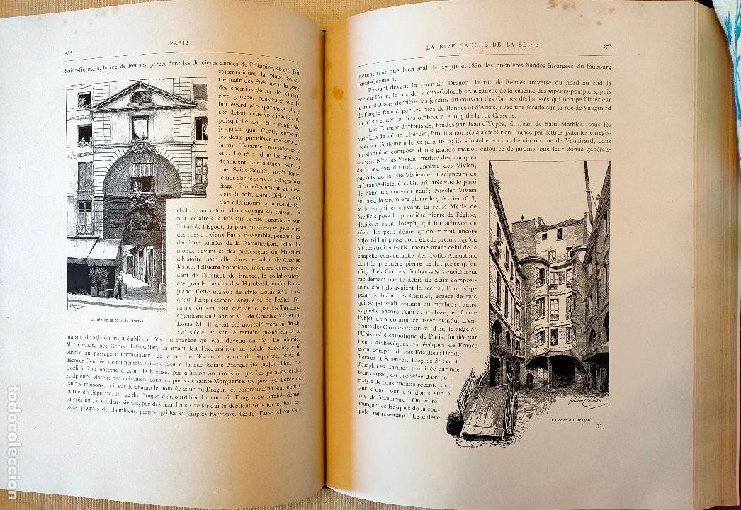 Libros antiguos: Paris. Auguste Vitu. 450 dessins inedits - Foto 11