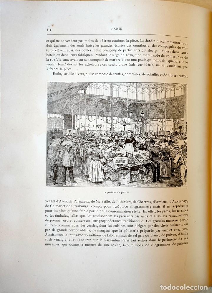 Libros antiguos: Paris. Auguste Vitu. 450 dessins inedits - Foto 19