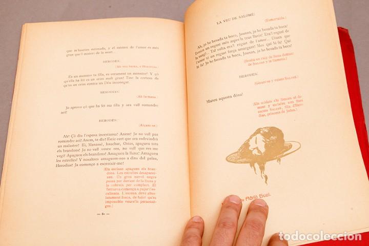 Libros antiguos: OSCAR WILDE - SALOM&Eacute; - ADRI&Agrave; GUAL - 1908 - Foto 11