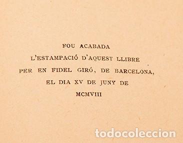 Libros antiguos: OSCAR WILDE - SALOM&Eacute; - ADRI&Agrave; GUAL - 1908 - Foto 12