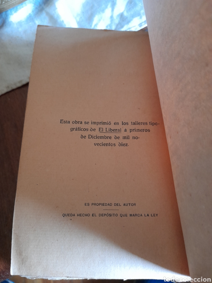 Libros antiguos: Desde La Barrera, por Don Modesto de 1910 - Foto 3