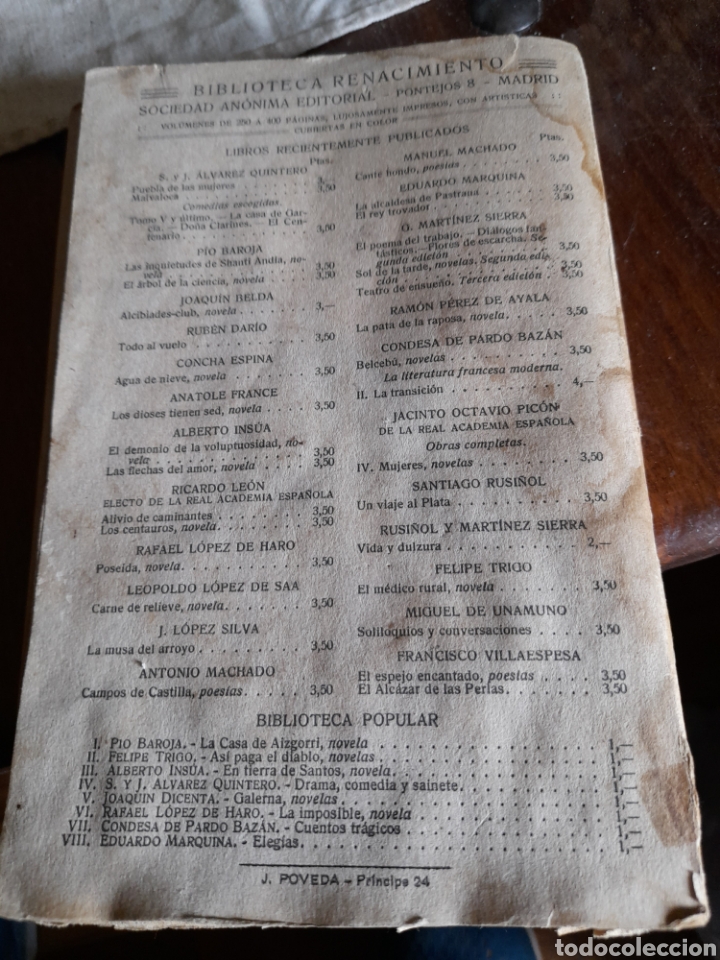 Libros antiguos: Desde La Barrera, por Don Modesto de 1910 - Foto 4