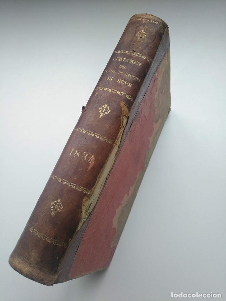 Libros antiguos: CERTAMEN DEL CENTRO DE LECTURA DE REUS (1884) - Foto 2