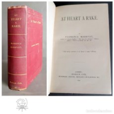 Libros antiguos: AT HEART A RAKE. FLORENCE MARRYAT. HORACE COX, WINDSOR HOUSE, BREAM'S BUILDINGS E.C. 1895. Lote 265352024
