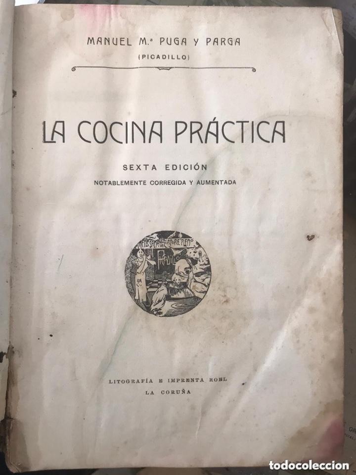 Libros antiguos: La cocina practica. Manuel M. Puga - 1916 - Foto 1