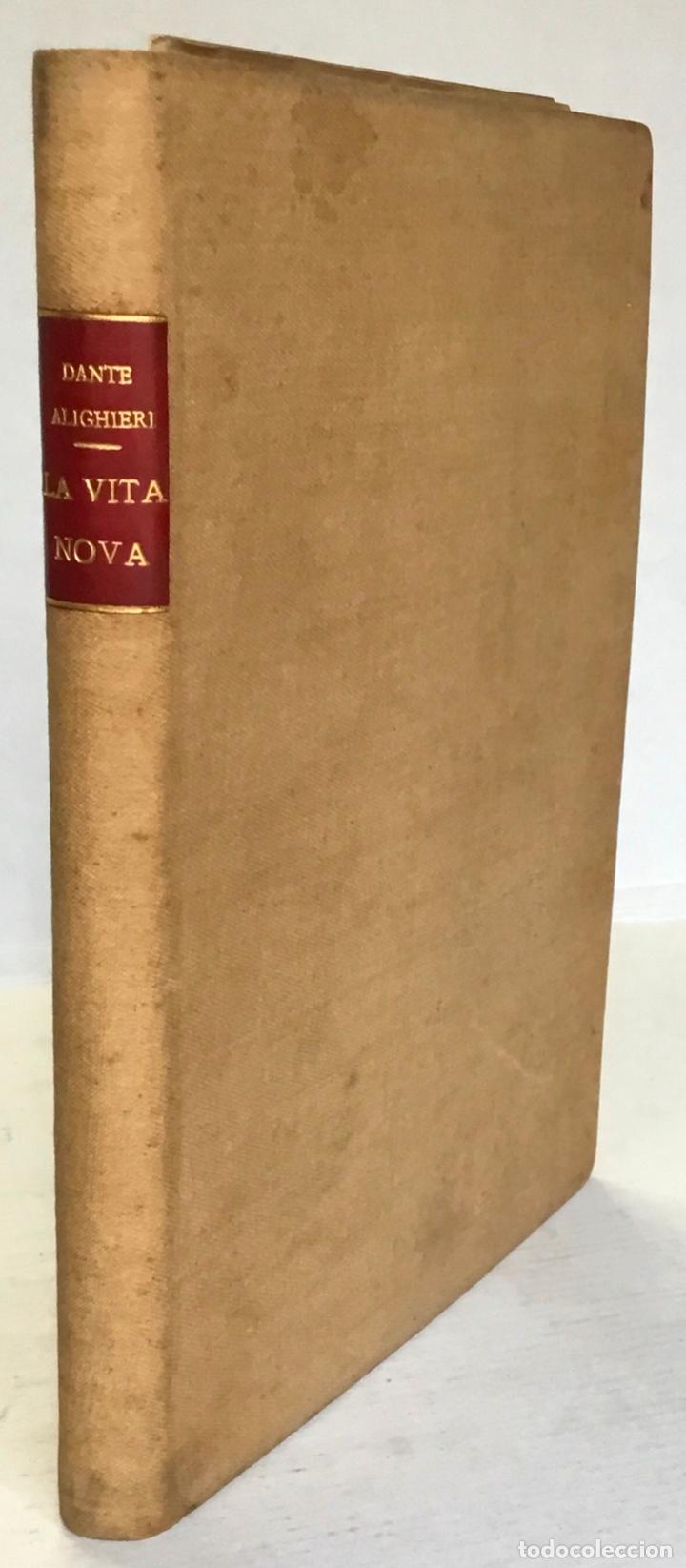 Libros antiguos: LA VITA NOVA. - ALIGHIERI, Dante. - Foto 2