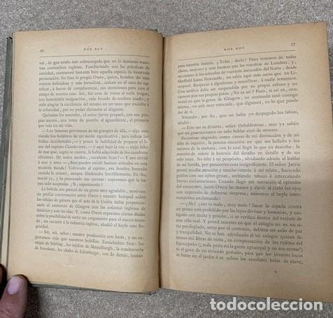 Libros antiguos: ROB ROY - WALTER SCOTT - TOMO II - 1882 - Foto 3