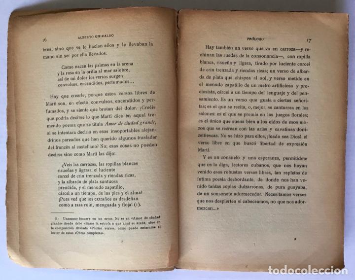 Libros antiguos: LIRA GUERRERA. - MART&Iacute;, Jos&eacute;. - Foto 3