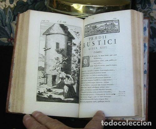 Libros antiguos: PRAEDIUM RUSTICUM, 1746. JACQUES VANIERE. Frontiispicio y 16 grabados - Foto 11
