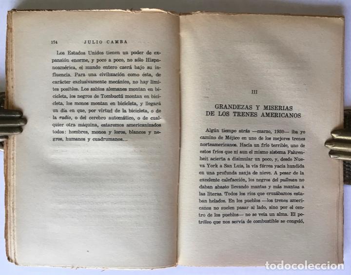 Libros antiguos: LA CIUDAD AUTOM&Aacute;TICA. - CAMBA, Julio. - Foto 6