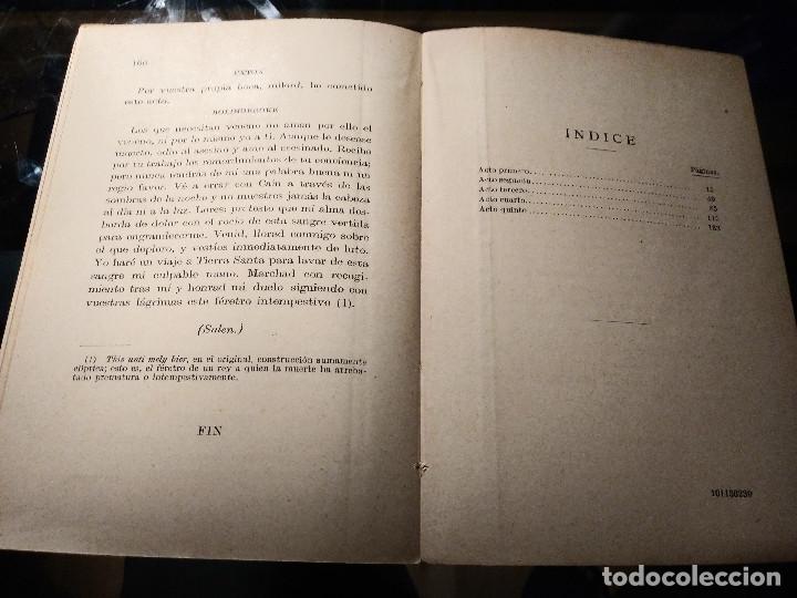 Libros antiguos: El Rey Ricardo II - Shakespeare - 1923 - Foto 5
