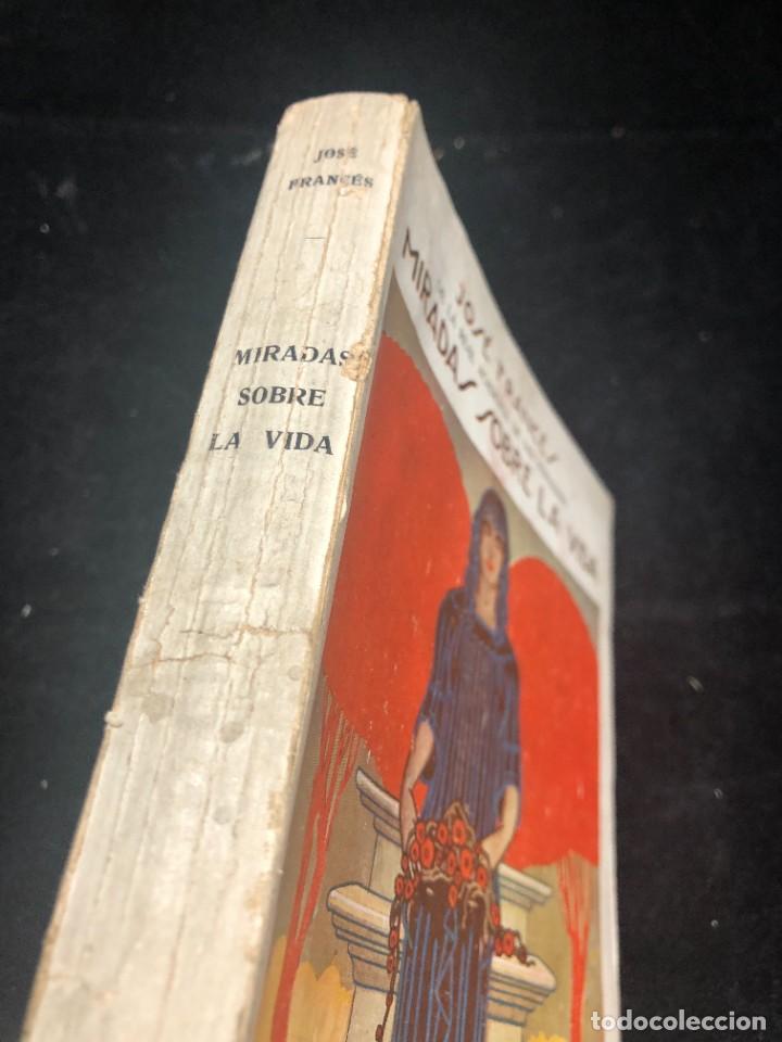 Libros antiguos: Miradas sobre la vida, Jose Frances, Biblioteca Hispania 1925 - Foto 2