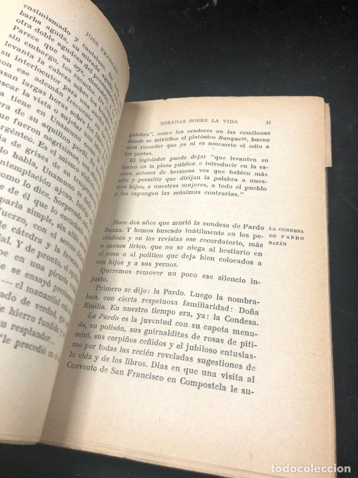 Libros antiguos: Miradas sobre la vida, Jose Frances, Biblioteca Hispania 1925 - Foto 9
