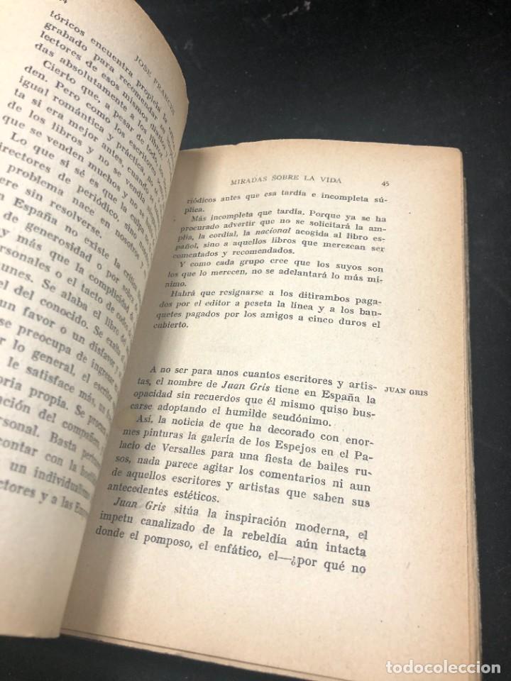 Libros antiguos: Miradas sobre la vida, Jose Frances, Biblioteca Hispania 1925 - Foto 10