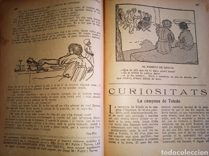 Libros antiguos: Revista Patufet, 1922 - Foto 3