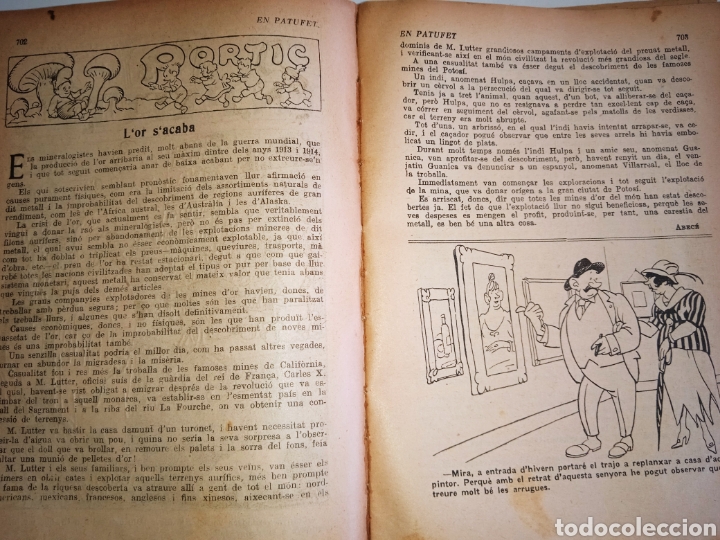 Libros antiguos: Revista Patufet, 1922 - Foto 4