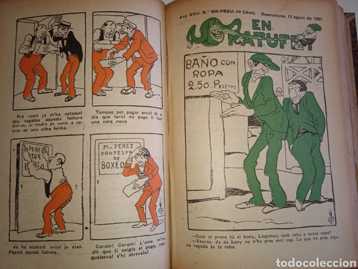 Libros antiguos: Revista Patufet, 1921 - Foto 3