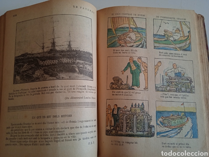 Libros antiguos: Patufet, 1928 (juliol a desembre) - Foto 3