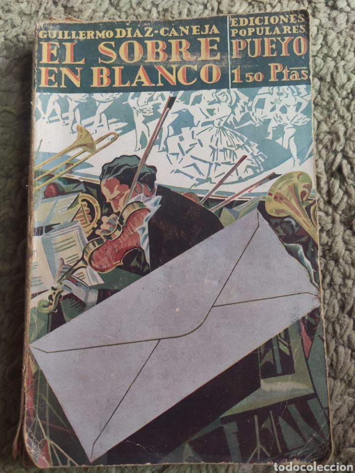 Libros antiguos: El Sobre en Blanco. Guillermo D&iacute;az Caneja ASM - Foto 1