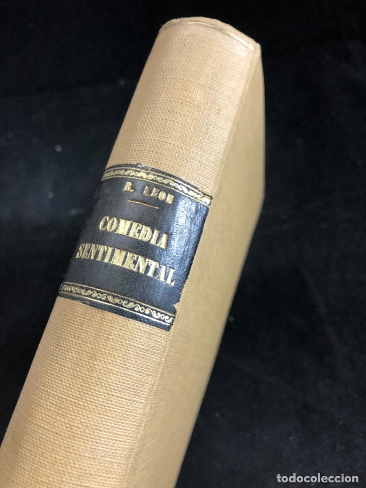 Libros antiguos: COMEDIA SENTIMENTAL. RICARDO LEON. EDICIONES RENACIMIENTO. 1913 - Foto 2