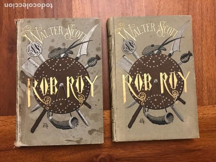 Libros antiguos: Walter Scott Rob Roy Barcelona 1882 - Foto 1