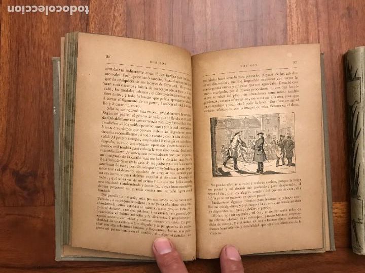 Libros antiguos: Walter Scott Rob Roy Barcelona 1882 - Foto 7