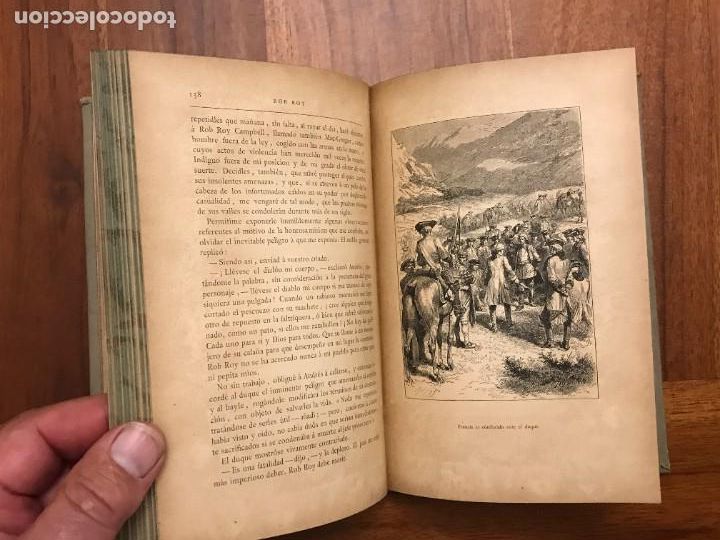 Libros antiguos: Walter Scott Rob Roy Barcelona 1882 - Foto 9