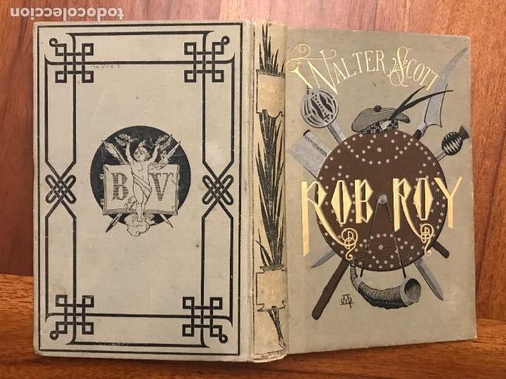 Libros antiguos: Walter Scott Rob Roy Barcelona 1882 - Foto 12