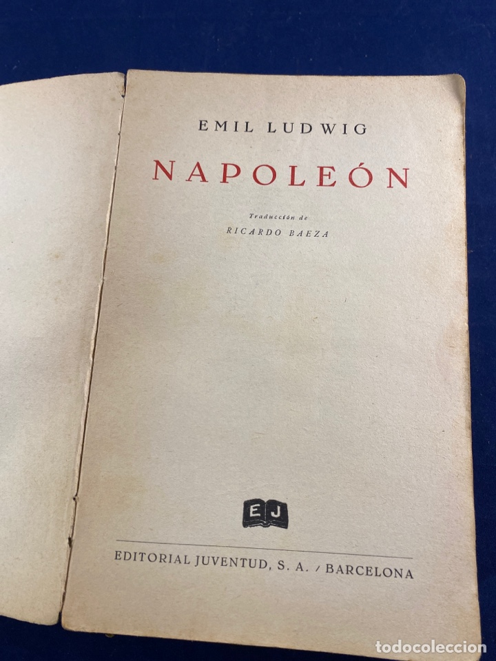 Libros antiguos: NAPOLE&Oacute;N - Foto 2