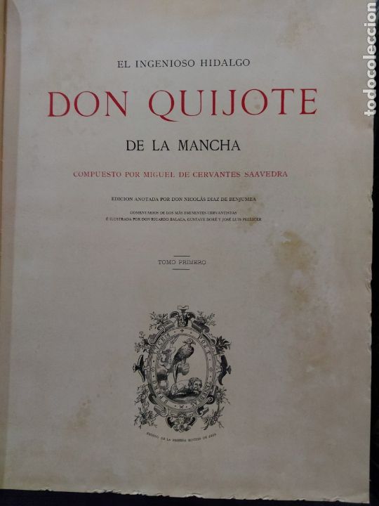 Libros antiguos: Quijote - Foto 2