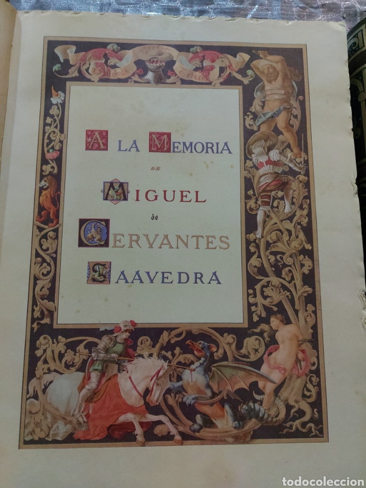 Libros antiguos: Quijote - Foto 4