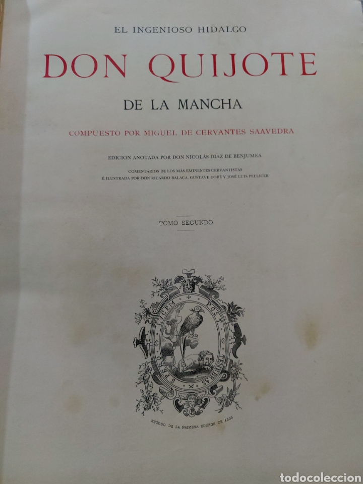 Libros antiguos: Quijote - Foto 10