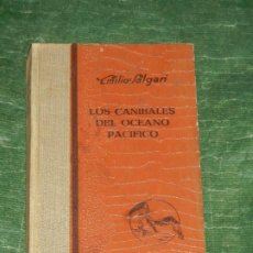 Libros antiguos: EMILIO SALGARI - LOS CANIBALES DEL OCEANO PACIFICO - ED.ARALUCE 1932 1A.ED.