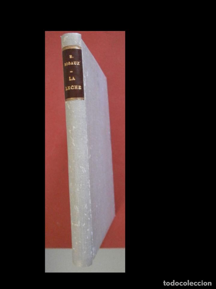 Libros antiguos: La leche, la manteca y el queso. E. Rigaux - Foto 3