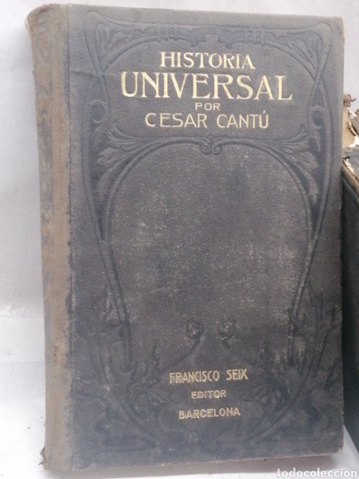 Libros antiguos: Historia universal C&eacute;sar Cantu - Foto 2