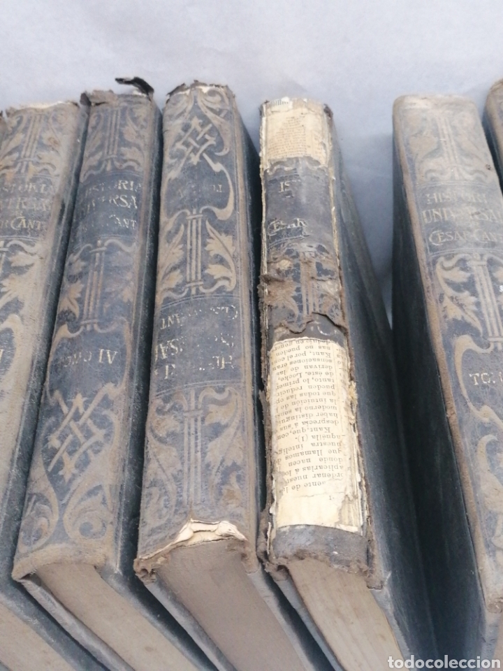 Libros antiguos: Historia universal C&eacute;sar Cantu - Foto 3