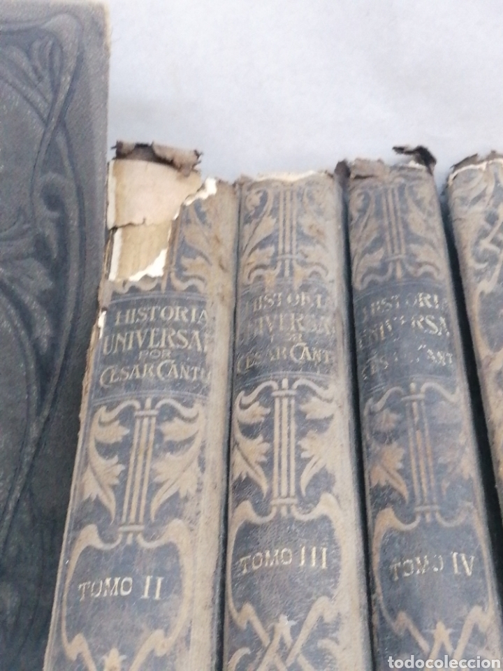 Libros antiguos: Historia universal C&eacute;sar Cantu - Foto 4