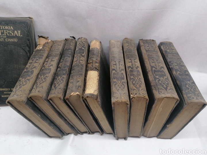 Libros antiguos: Historia universal C&eacute;sar Cantu - Foto 5
