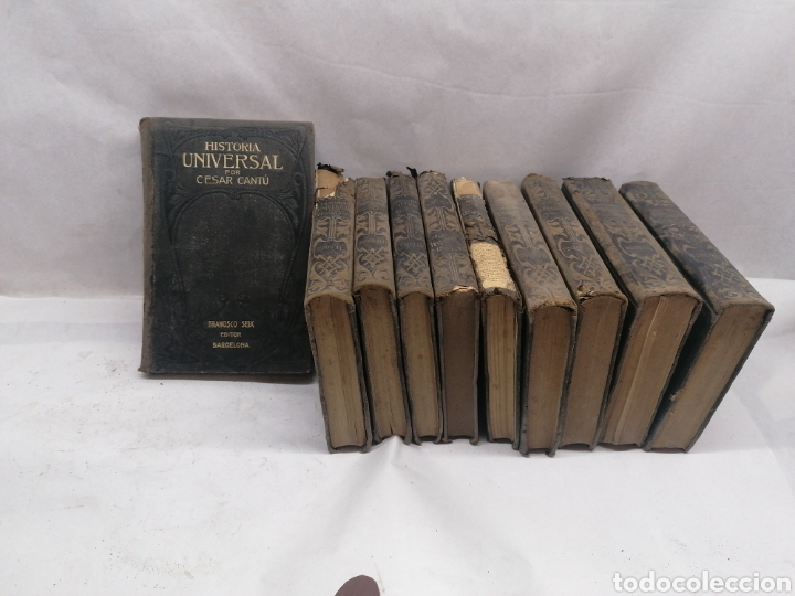 Libros antiguos: Historia universal C&eacute;sar Cantu - Foto 1