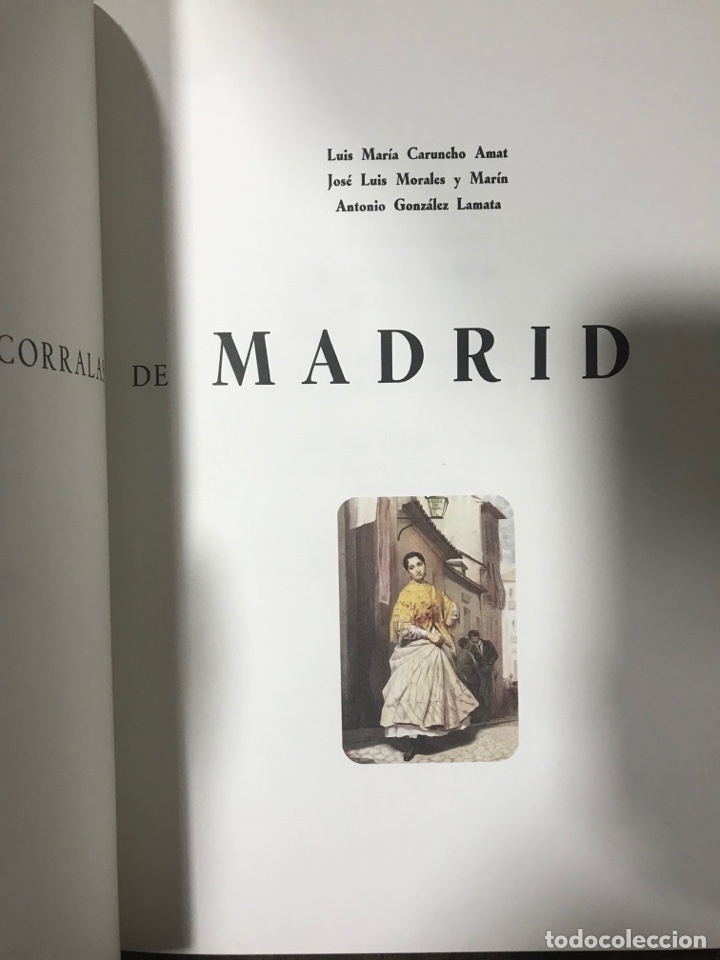 Libros antiguos: NOTICIA DE LAS CORRALAS DE MADRID. - Foto 1