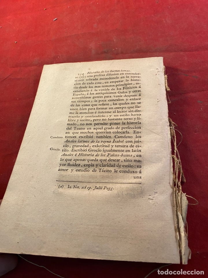 Libros antiguos: ORIGEN, PROGRESOS Y ESTADO ACTUAL DE TODA LA LITERATURA - Foto 6