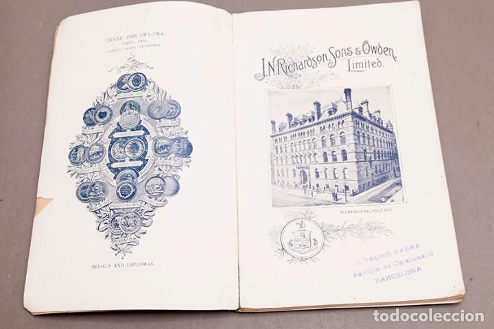 Libros antiguos: Cat&aacute;logo de confecciones de lino - 1910 - Belfast - Foto 4