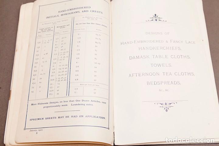 Libros antiguos: Cat&aacute;logo de confecciones de lino - 1910 - Belfast - Foto 8