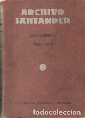 Old books: ARCHIVO SANTANDER. A-LCANT-082