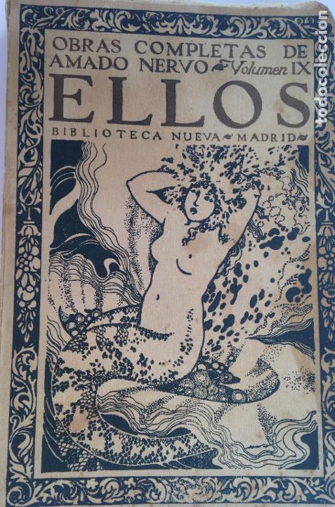 Libros antiguos: Ellos - Amado Nervo - Foto 1