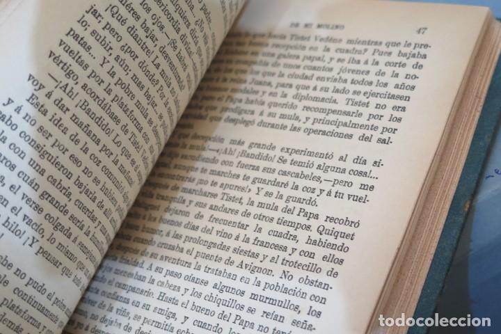 Libros antiguos: 1899.- LAS CARTAS DE MI MOLINO. DAUDET - Foto 3