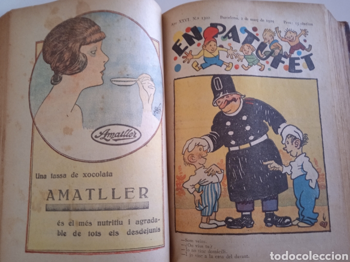 Libros antiguos: Patufet, 1929 (gener a juny) - Foto 2