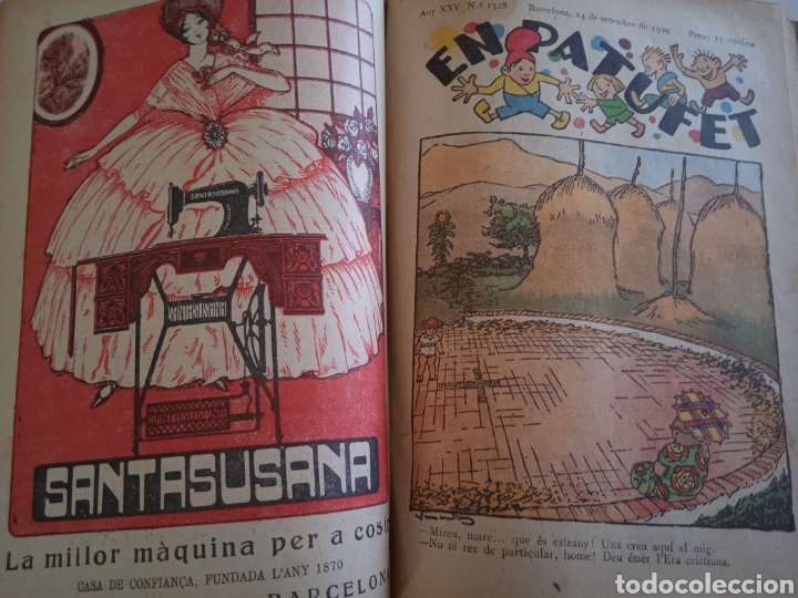 Libros antiguos: Patufet, 1929 (juliol a desembre) - Foto 3