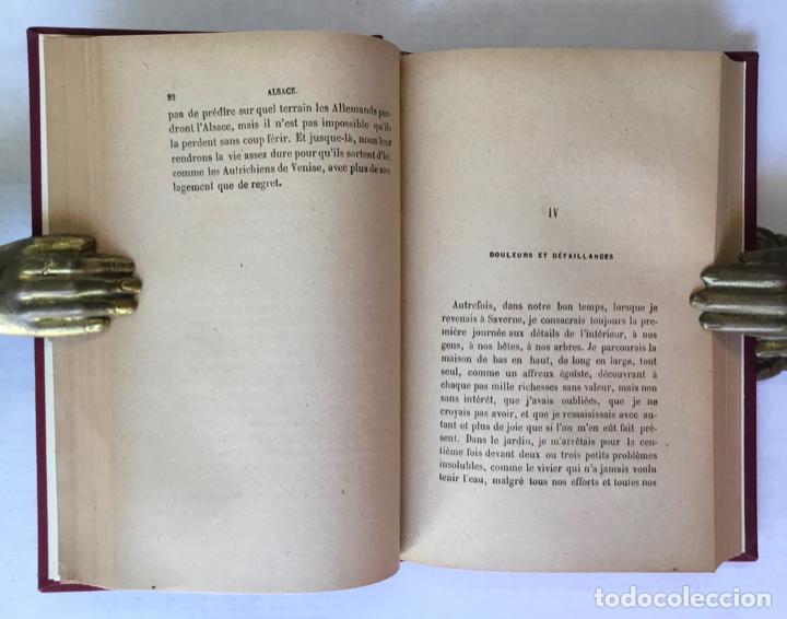 Libros antiguos: ALSACE. 1871-1872. - ABOUT, E. - Foto 5