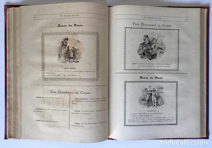 Libros antiguos: MASQUE (LE) DE FER. &Eacute;CHOS ILLUSTR&Eacute;S DU FIGARO. - [Par&iacute;s], 1878. - Foto 5
